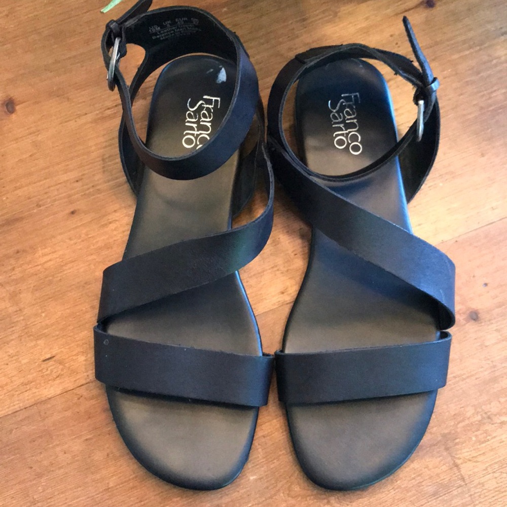 Franco Sarto Leather Sandals